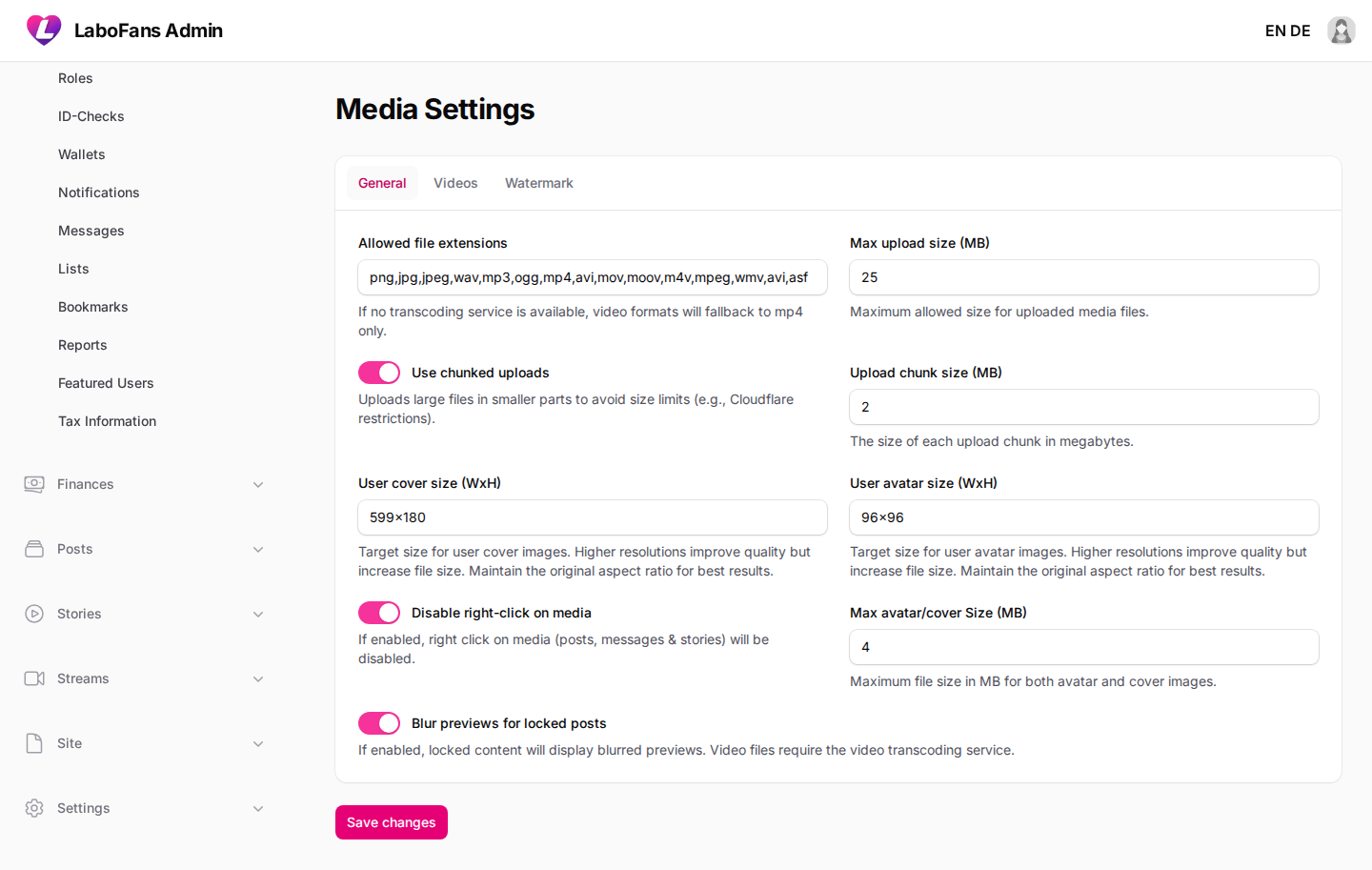 Media screenshot